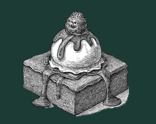 Tatlı illüstrasyonu